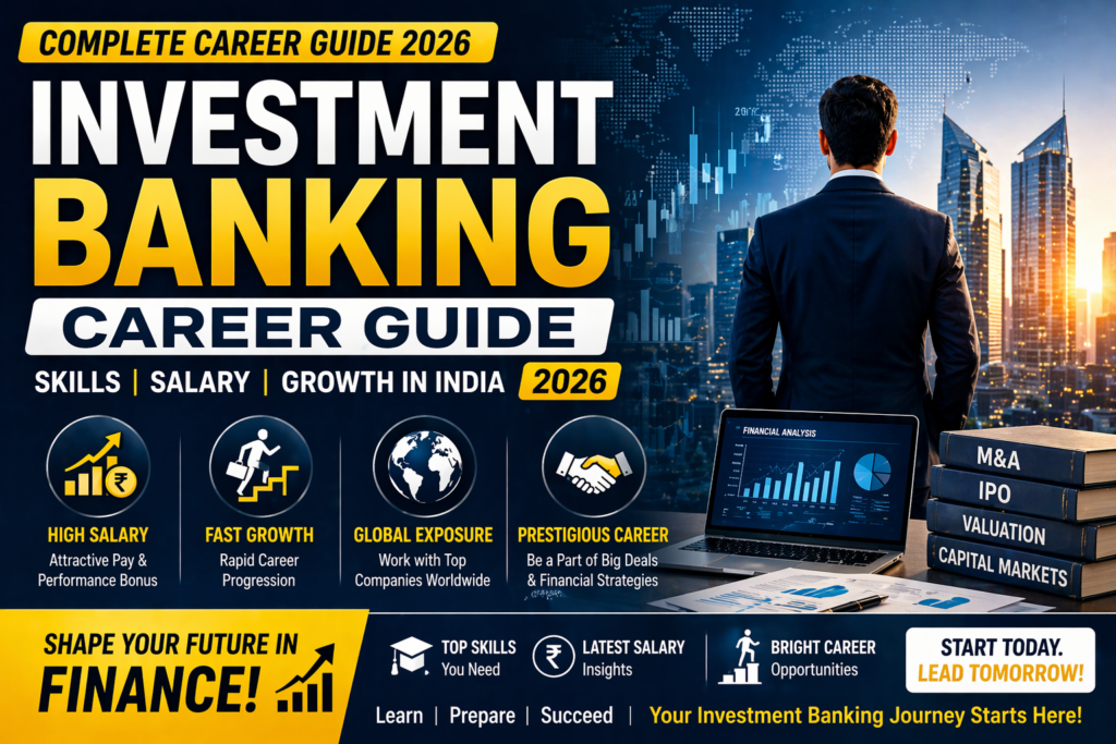 Investment Banking Career Guide: Skills, Salary & Growth in India 2026