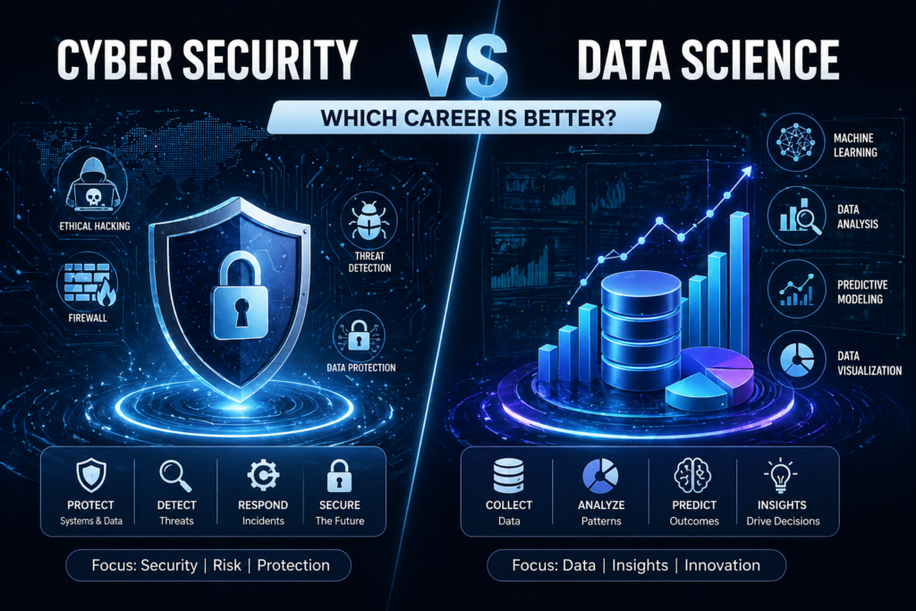 Cyber Security vs Data Science: Which Career is Better?